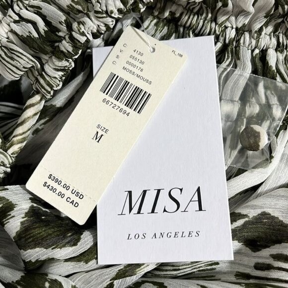 MISA Los Angeles Polyester Pullover Dress | NWT $390 | Size M - Picture 6 of 9